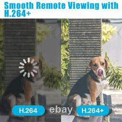 1080P 4CH 2MP HD WiFi Home Security Camera System Wire Outdoor IP CCTV NVR Kit