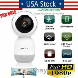 1080P HD 2.4G WiFi Smart IP Camera CCTV Indoor Home Security Camera Baby Monitor