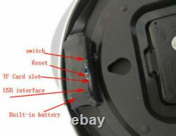 1080P HD IP Wifi IP Wall Clock Camera Home Security Nanny Video Recorder 32GB