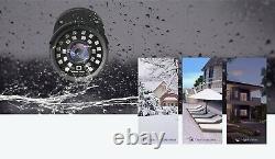 1080P HD Video 16CH 1080P DVR Home IR Security Camera System H. 265+ CCTV 2TB