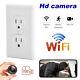 1080p Hd Wifi Ip Wall Ac Outlet Home Security Nanny Camera Audio Video Recorder