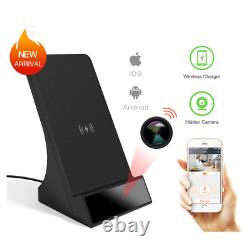 1080P HD WiFi Surveillance Wireless Phone Charger Camera Security Cam Live View