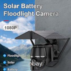 1080P HD Wireless Solar Power WiFi Outdoor Home Security IP Camera Night Vision