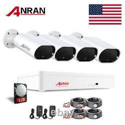 1080P Home Security Camera System CCTV Outdoor With 2TB Hard Drive 8CH DVR Kits