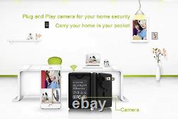 1080P Home WIFI Hidden Indoor Wall Power AC Adapter Security Spy Camera