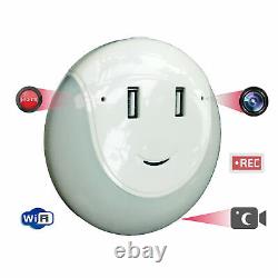 1080P MINI Wifi IP Home Security Nanny Camera Camouflaged by Voice Control Light