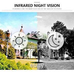 1080P Solar Powered Energy Security Camera Wireless WiFi IP Home HD CCTV Outdoor