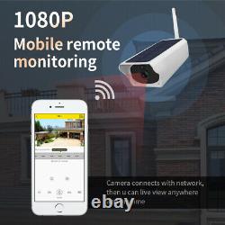 1080P Solar Powered Security Energy Camera Wireless WiFi IP Home CCTV HD Outdoor