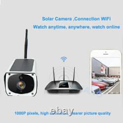 1080P Solar Powered Security Energy Camera Wireless WiFi IP Home CCTV HD Outdoor