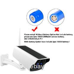 1080P Solar Powered Security Energy Camera Wireless WiFi IP Home CCTV HD Outdoor