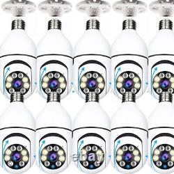 1080P WIFI IP Camera E27 Light Bulb Wireless Security Home Camera Waterproof Lot