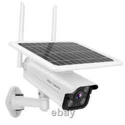 1080P WiFi Solar Camera Home Security PIR Two Way Audio Night Vision Waterproof