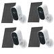 1080p Wifi Solar Camera Outdoor Waterproof Wireless Camera Ir Color Night Vision