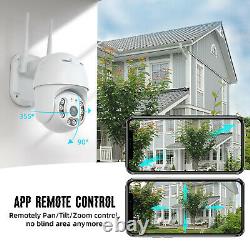 1080P Wireless Security Camera Outdoor CCTV PTZ Night Vision Home IP Wifi Camera