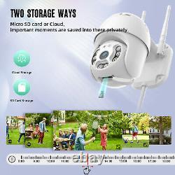 1080P Wireless Security Camera Outdoor CCTV PTZ Night Vision Home IP Wifi Camera