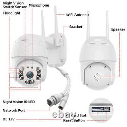 1080P Wireless Security Camera Outdoor CCTV PTZ Night Vision Home IP Wifi Camera