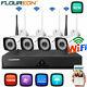 1080p Wireless Wifi Nvr H. 265 Outdoor Home Ip Camera Night Vision Security Kit