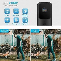 1080P Wireless WiFi Video Doorbell Smart Door Intercom Security Camera Bell PIR