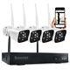 1080p Wireless Wifi 8ch Nvr Home Security System Outdoor Cctv Ip Camera Ir Cut