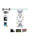1080p Hd Wifi Home Security Camera In Wall Outlet, Power Supply From Socket