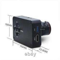 12MP HDMI Camera HD1080P USB Streaming Webcam Recording 4K@30FPS 6-12mm Lens