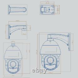 150M IR SONY307 36X Zoom 1080P AHD PTZ Speed Dome Camera Support CVI/TVI/CVBS