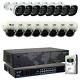 16ch Nvr 4k 8mp Motorized Microphone Ip Poe Bullet & Dome Security Camera System