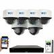 16 Channel 4k Nvr 4 X 12mp And 2 X 8mp Poe Ip Ai Dome Security Camera System