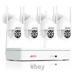 1920P WiFi Wireless CCTV Security Camera System Home Outdoor 2 Way Audio 8CH NVR