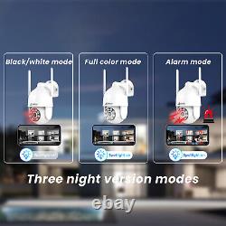 1920P WiFi Wireless CCTV Security Camera System Home Outdoor 2 Way Audio 8CH NVR