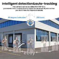 1920P WiFi Wireless CCTV Security Camera System Home Outdoor 2 Way Audio 8CH NVR