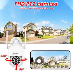 1920P WiFi Wireless CCTV Security Camera System Home Outdoor 2 Way Audio 8CH NVR