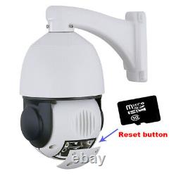 20X ZOOM 5MP POE Humanoid Recognition PTZ IP Camera Outdoor Auto Track SD Card