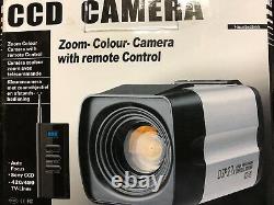 27x Optical Adjustable Zoom CCTV Camera+Wireless RF Remote Pelco D Trinus 700TVL