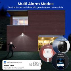 2K Home Security Cameras- Outdoor/Indoor Cameras for Baby/Nanny/Dog, 2.4Ghz Wifi