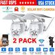 2pcs 1080p Hd Solar Wireless Outdoor Home Security Camera System Night Vision Us