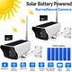 2pcs Home Security Ip Camera Wireless Solar Power Wifi Outdoor Hd 1080p &sd Card