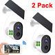 2pcs Wireless Outdoor Solar Battery Security Camera Wifi Night Vision Home Cam