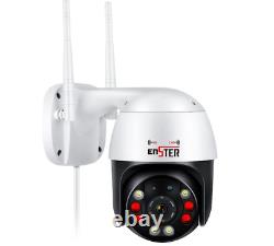 2.4/5Ghz Wifi PTZ IP Camera for Home Security Outdoor 1080P 4X Digital