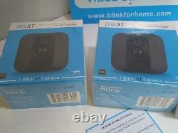 2 BLINK XT Battery Powered Home Security Camera module set new sealed