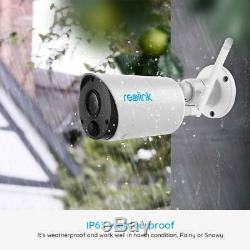 2set Wireless Wire-Free Security Camera HD 1080P Reolink Argus Eco & Solar Panel