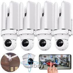 360° Garage Lamp Bulb Camera Wi-Fi Wireless Smart Home Security IR Night Light