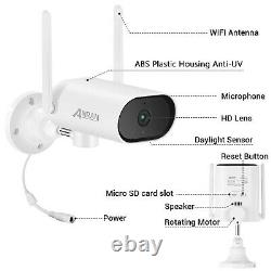 3MP 4CH HD WiFi Home Security Camera System Wireless Outdoor IP CCTV NVR Kit 64G
