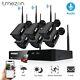 3mp 8ch Wireless Security Camera Audio System Outdoor Home With 2tb Hdd Wifi Lot