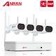 3mp Cctv 8ch Nvr Security Camera System Set Outdoor Home Wireless Two-way Audio