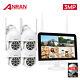 3mp Home Wireless Security Camera System Outdoor 1tb Cct 12''monitor Audio Wifi