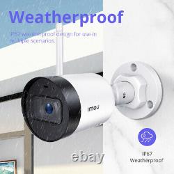 3PCS Imou 2MP Home Security IP Camera WiFi & LAN Built-in Mic Night Vision ONVIF