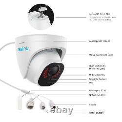 3pcs PoE IP Security Camera 5MP Dome Home Surveillance Outdoor Night Vision 520A