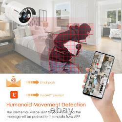 4CH 1080P Home Outdoor Wireless Security Camera System Wifi NVR Kit LS VISION