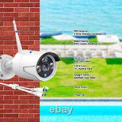 4CH 3MP 1080P HD Outdoor Home Security Camera System Kit Surveillance CCTV NVR